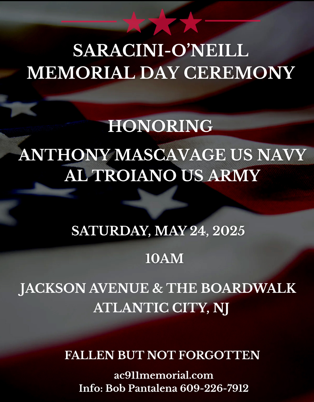 Atlantic City Memorial Day Ceremony AC 911